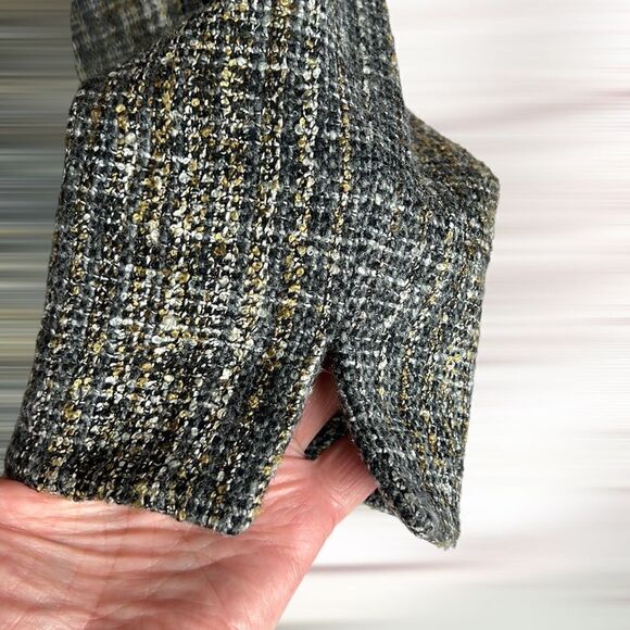 RENZO Germany Wool Blend Tweed Blazer EUR 40 US 10-12 - Picture 9 of 16